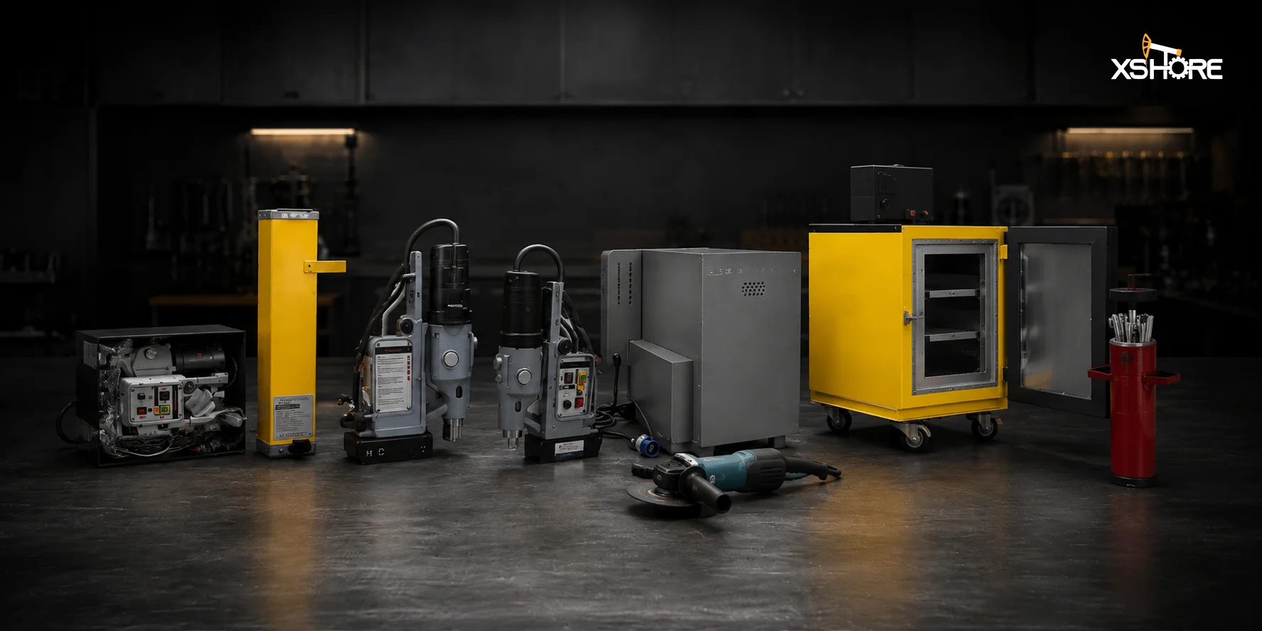 Electric equipment rental tools and machines