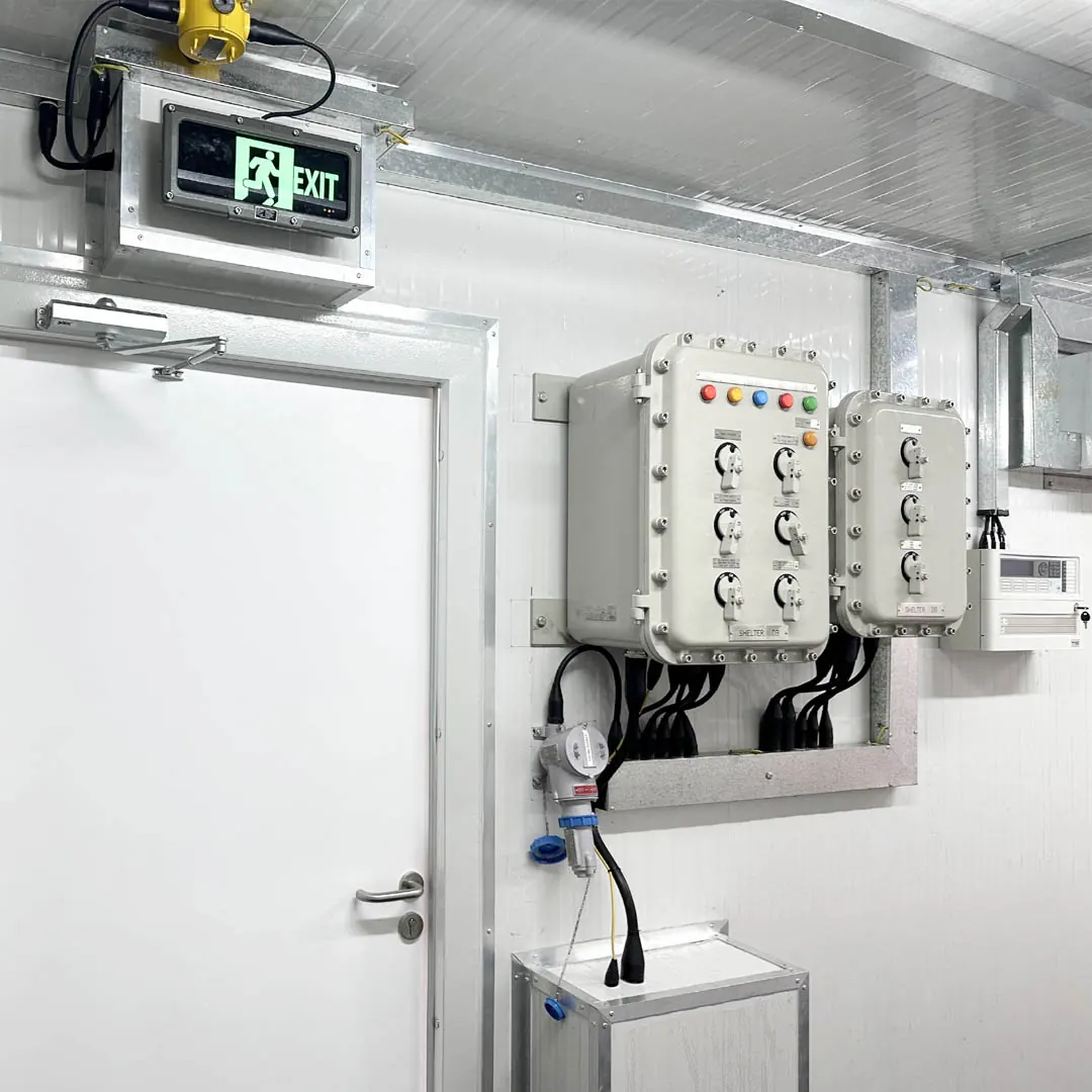 Zone 2 ATEX container enclosure for hazardous area industrial projects in the UAE