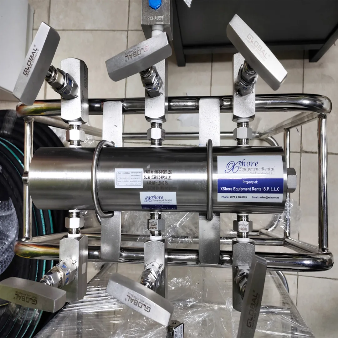 Hydro test unit pressure vessel inspection UAE
