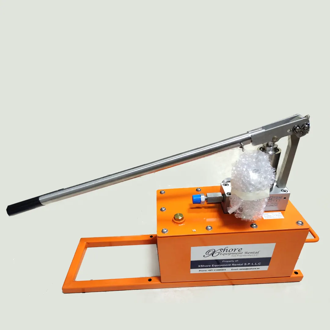 Pipeline pressure testing equipment UAE